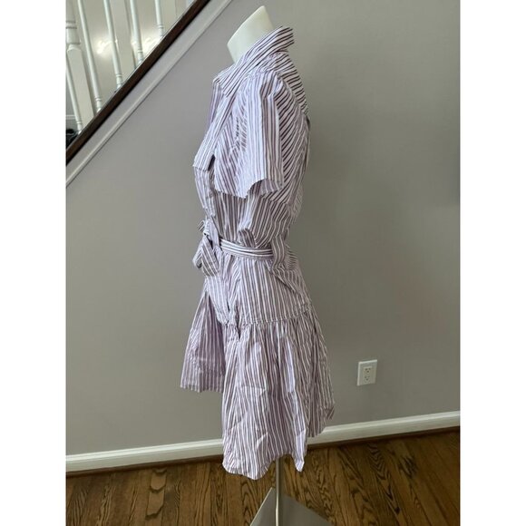 Derek Lam 10 Crosby Pei Cotton Utility Shirtdress Size 0 - Picture 5 of 6